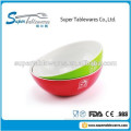 Double Color Melamine Plastic Popcorn Bowl